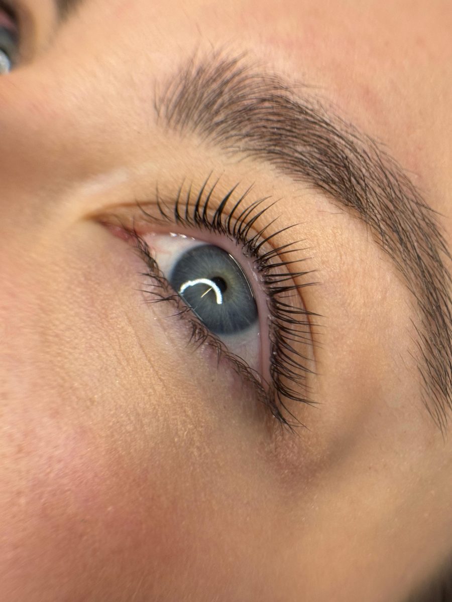 Laminazione ciglia — effetto lift